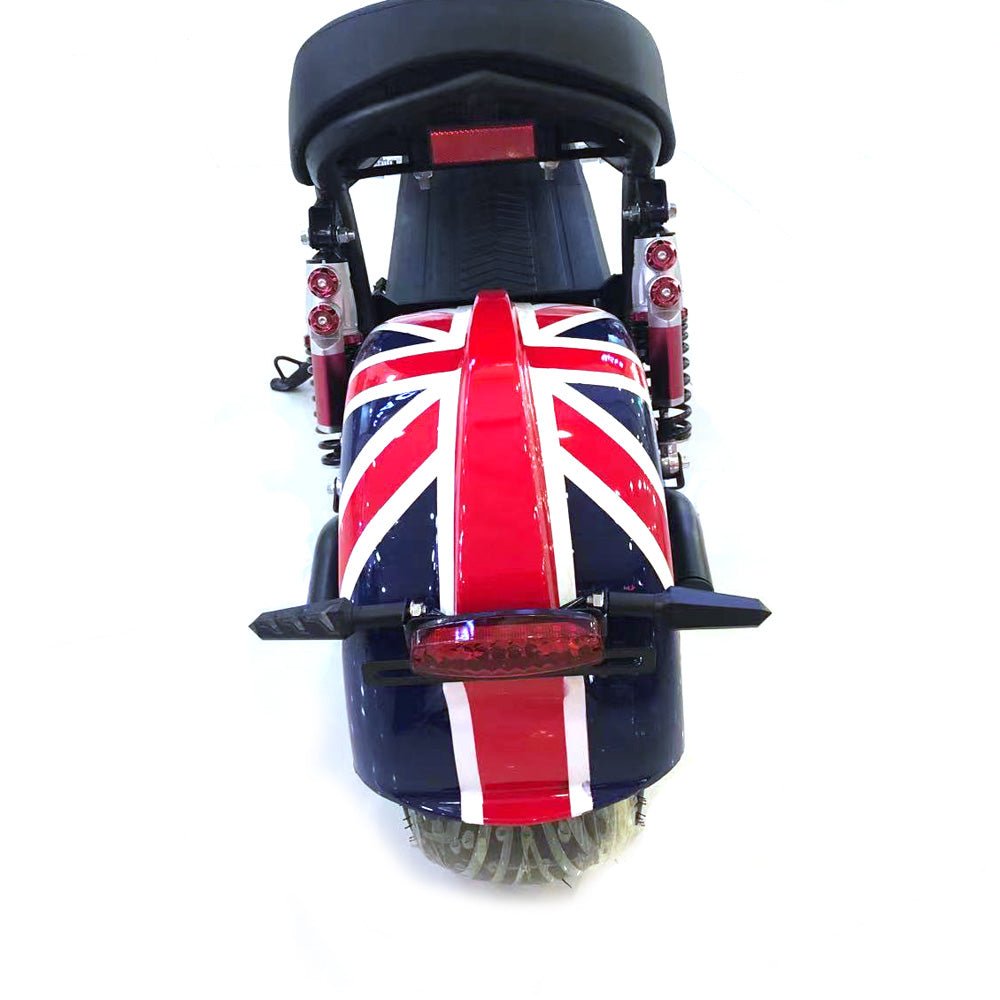 NEW X1 Electrocar car With BT Speaker Green Harley-style motorcycle
