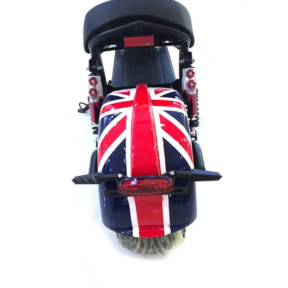 NEW X1 Electrocar car With BT Speaker Green Harley-style motorcycle