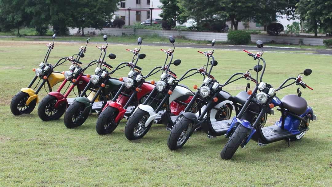 NEW X1 Electrocar car With BT Speaker Green Harley-style motorcycle