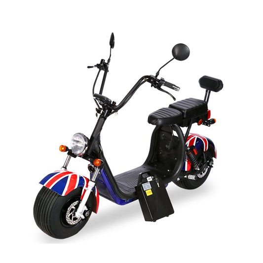 X3 BIG LI-ion battery+BT+double seat Harley-style motorcycle Speed 40KM/H Harley-style motorcycle