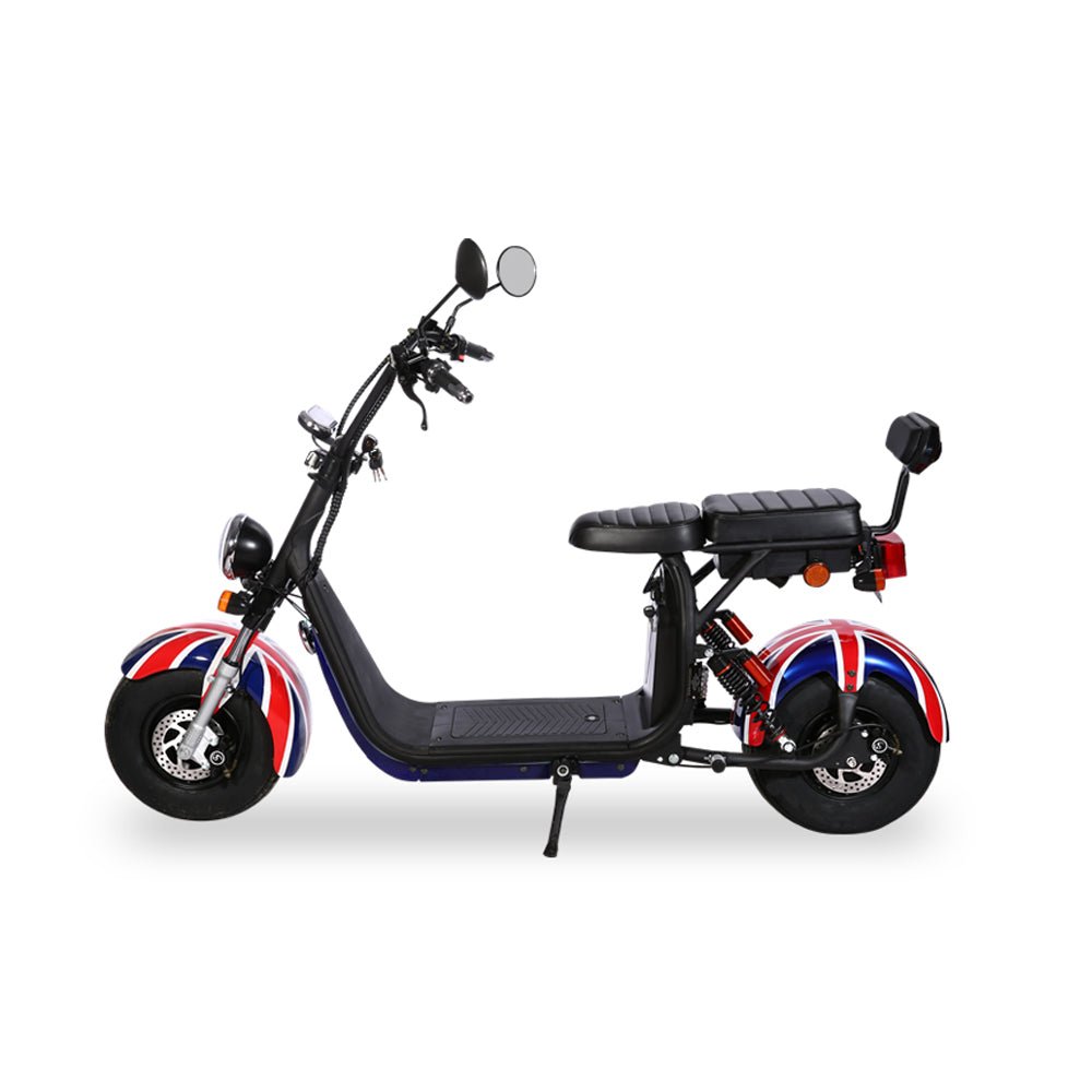 X3 BIG LI-ion battery+BT+double seat Harley-style motorcycle Speed 40KM/H Harley-style motorcycle