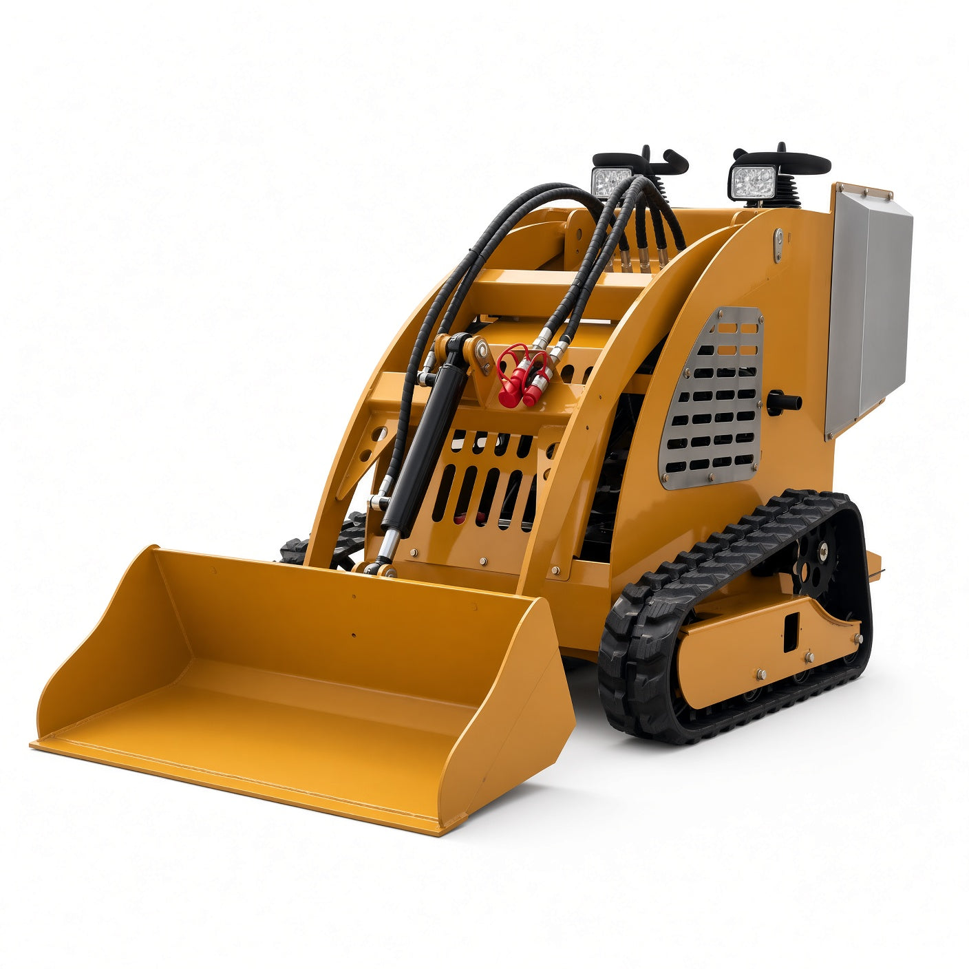 ME280 Tracked Loader Gasoline Engine Max Pin Height 1800mm 500kg Load Capacity for Multi-Scenario Ope Mini excavator