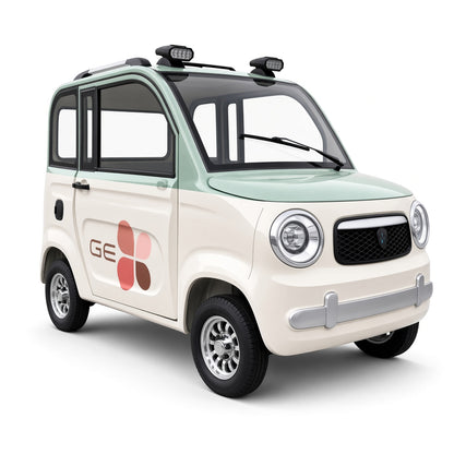 C4 4-Door 4-Seater Electric Mini Car 48V/60V 1000W Motor Separate Seats for Community Travel