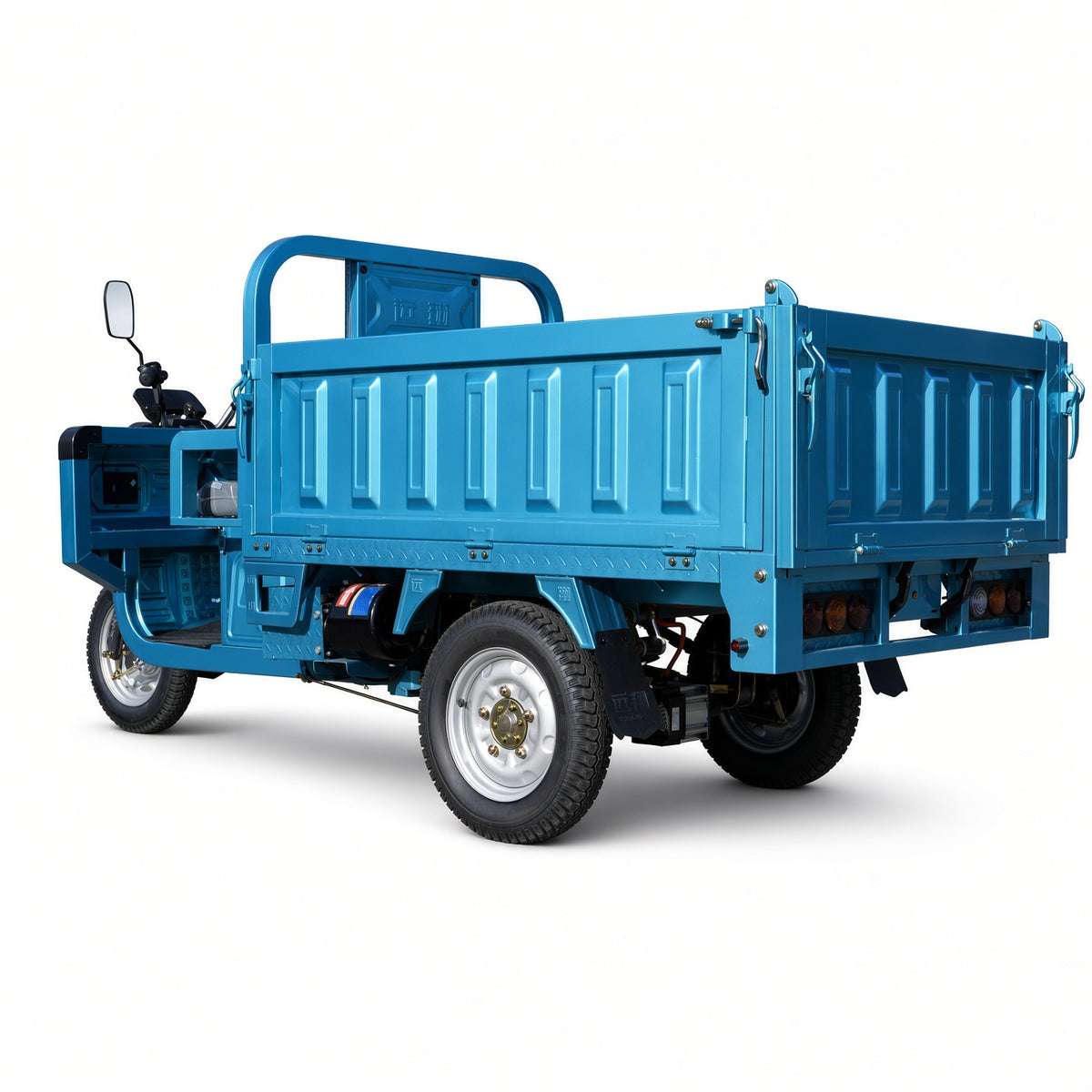 F7-160Z Extreme-Core Dump Electric Tricycle 1.6m 1200W PMSM Motor 60V/72V 475kg Rated