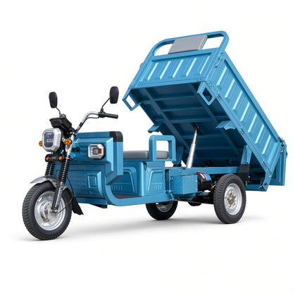 F7-160Z Extreme-Core Dump Electric Tricycle 1.6m 1200W PMSM Motor 60V/72V 475kg Rated