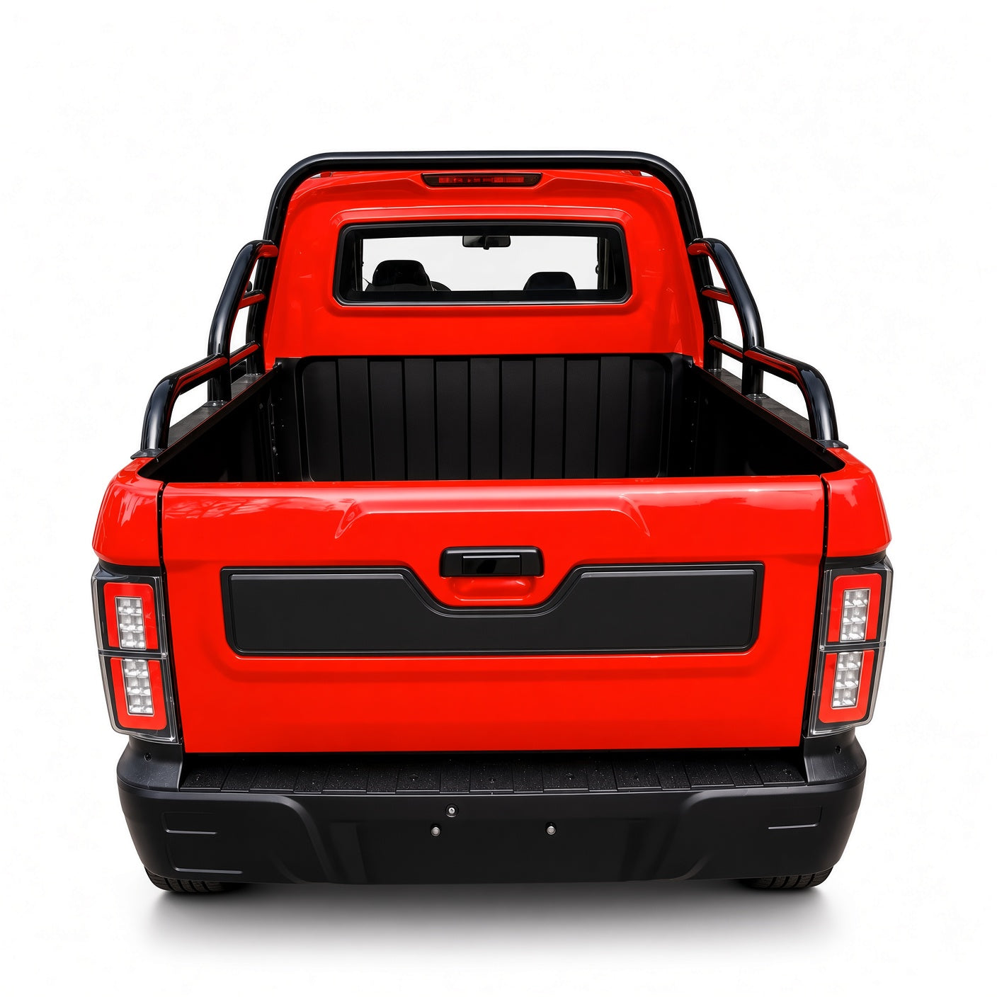 Oushang Pickup 4-Wheel Electric Truck 2000W Motor 40-50km/h Top Speed 80-100km Range for City Cargo