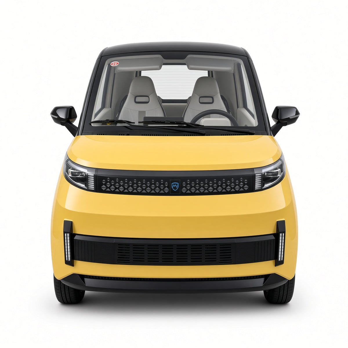 EV2 KQ20 Electric Mini Car L6E 5kW Motor 72V 100Ah Lithium 110km Range 2-Seater 45km/h