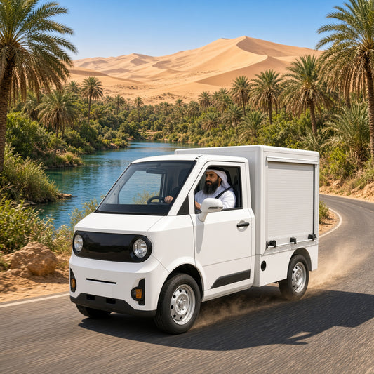 EV-CARGO Electric Truck L7E 13kW Motor LFP Battery 227km Range 70km/h Top Speed