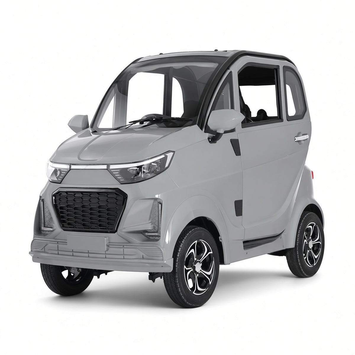EV5 Electric Mini Car L6E 2.2kW Motor 60V Lead-Acid/NCM 65-70km Range 2-3 Seater 45km/h
