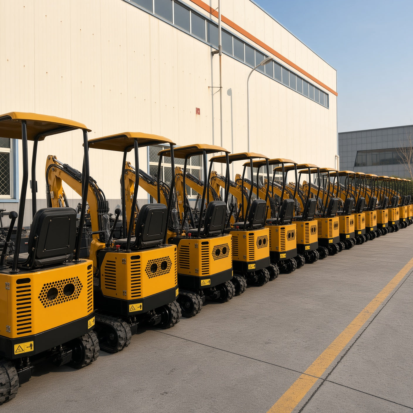 QH12-3 Mini Excavator Diesel Engine Max Digging Depth 1700mm for Narrow Space Operations