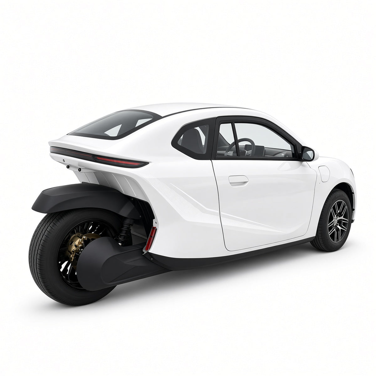 GT5 Electric Three-Wheel Sports EV L5E 10kW Motor 17kWh Lithium 200km Range 85km/h