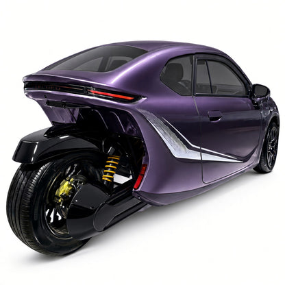 GT5 Electric Three-Wheel Sports EV L5E 10kW Motor 17kWh Lithium 200km Range 85km/h
