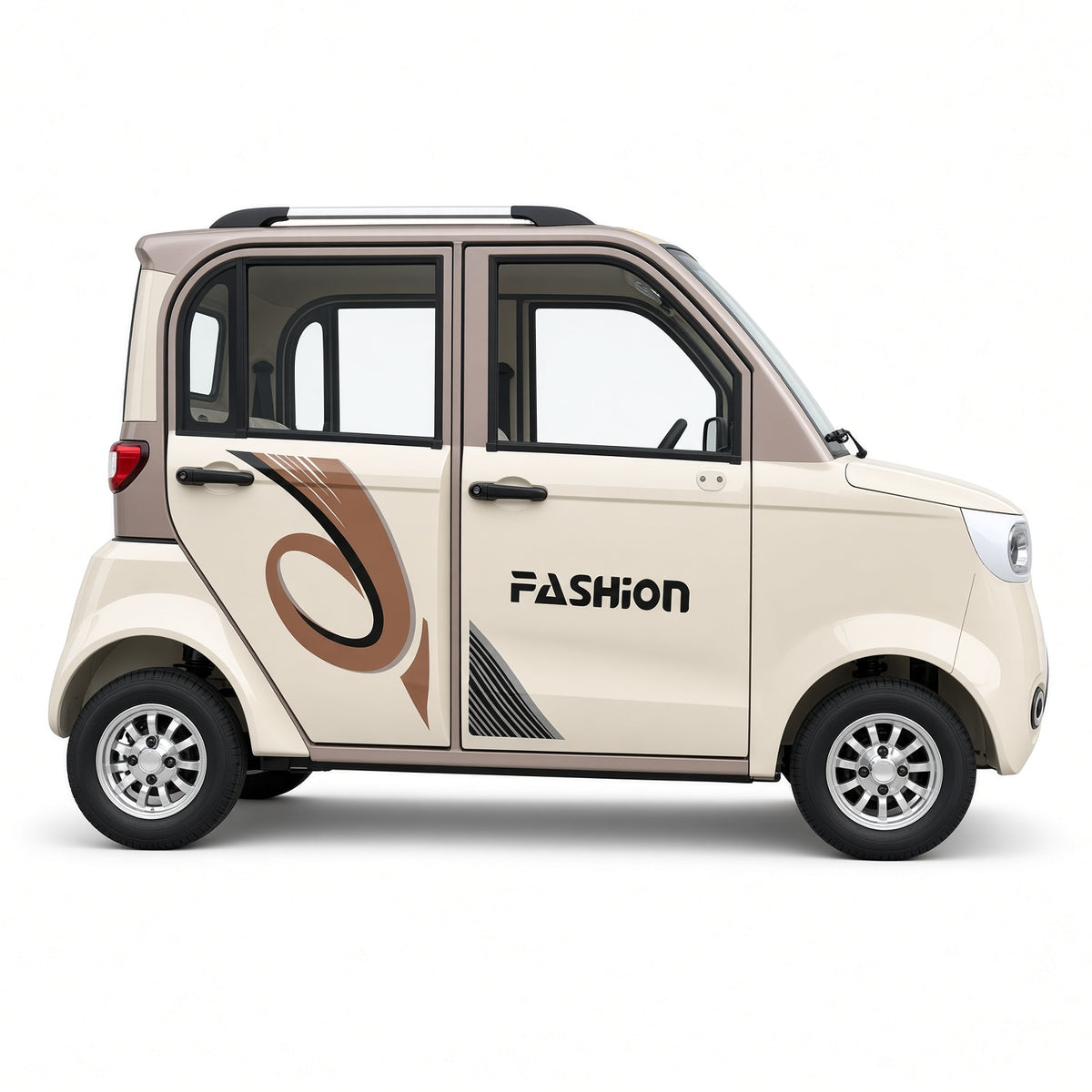 T9 4-Door 4-Seater Electric Car Nanpu Silent 1000W 60V 60Ah Disc Brake Reverse Camera Sunroof