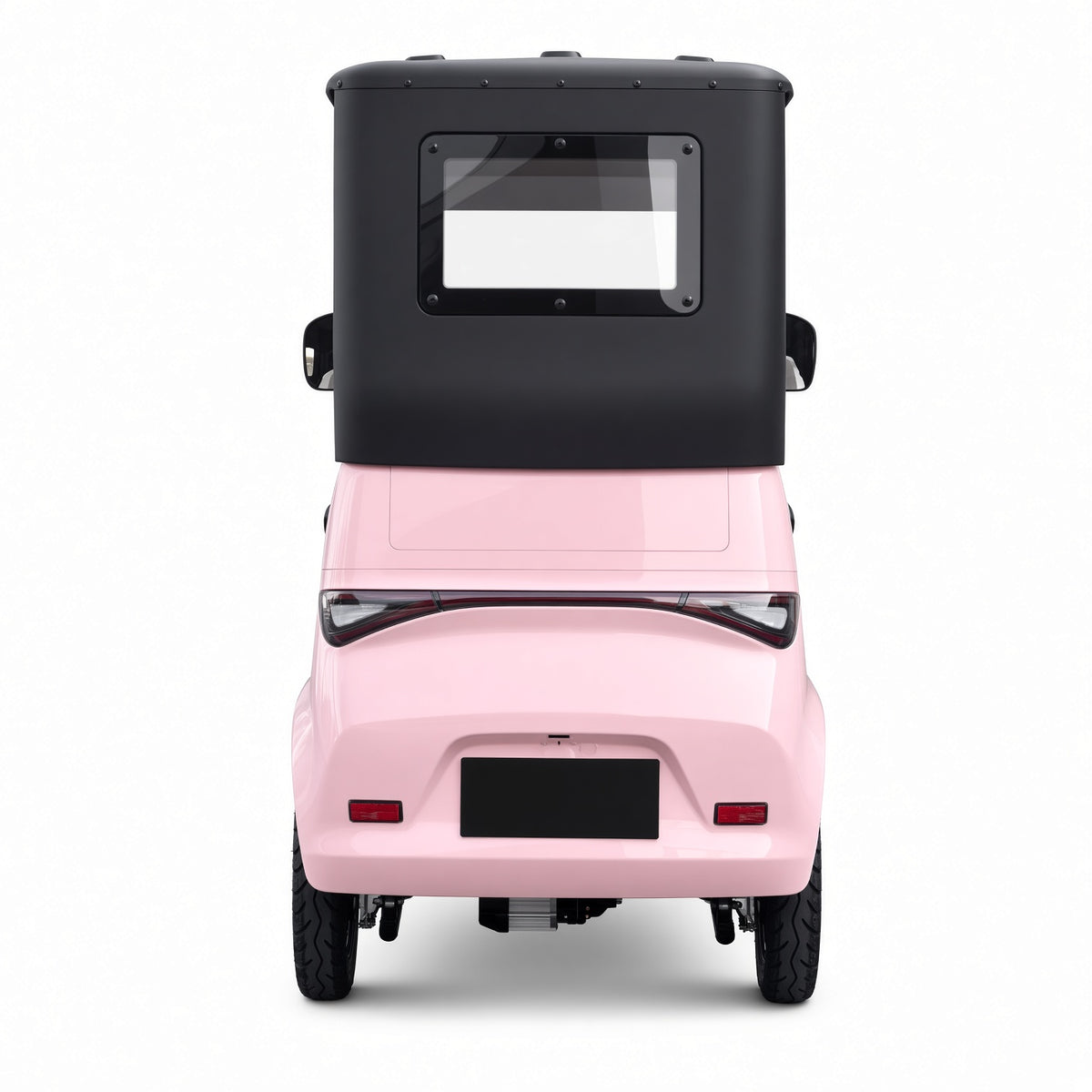 OP1200DZK Electric Cabin Tricycle L2E 60V 45Ah 70km Range 40km/h 2-Seater EEC