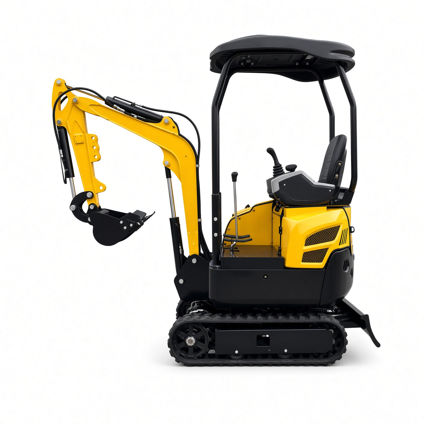 ME16 Mini Excavator 1000kg Diesel Engine Max Digging Depth 1800mm for Narrow Space Operations