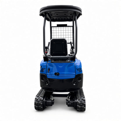 ME17 Mini Excavator 3-Cylinder Water-Cooled Diesel Engine Max Digging Depth 1800mm for Narrow Space Operations