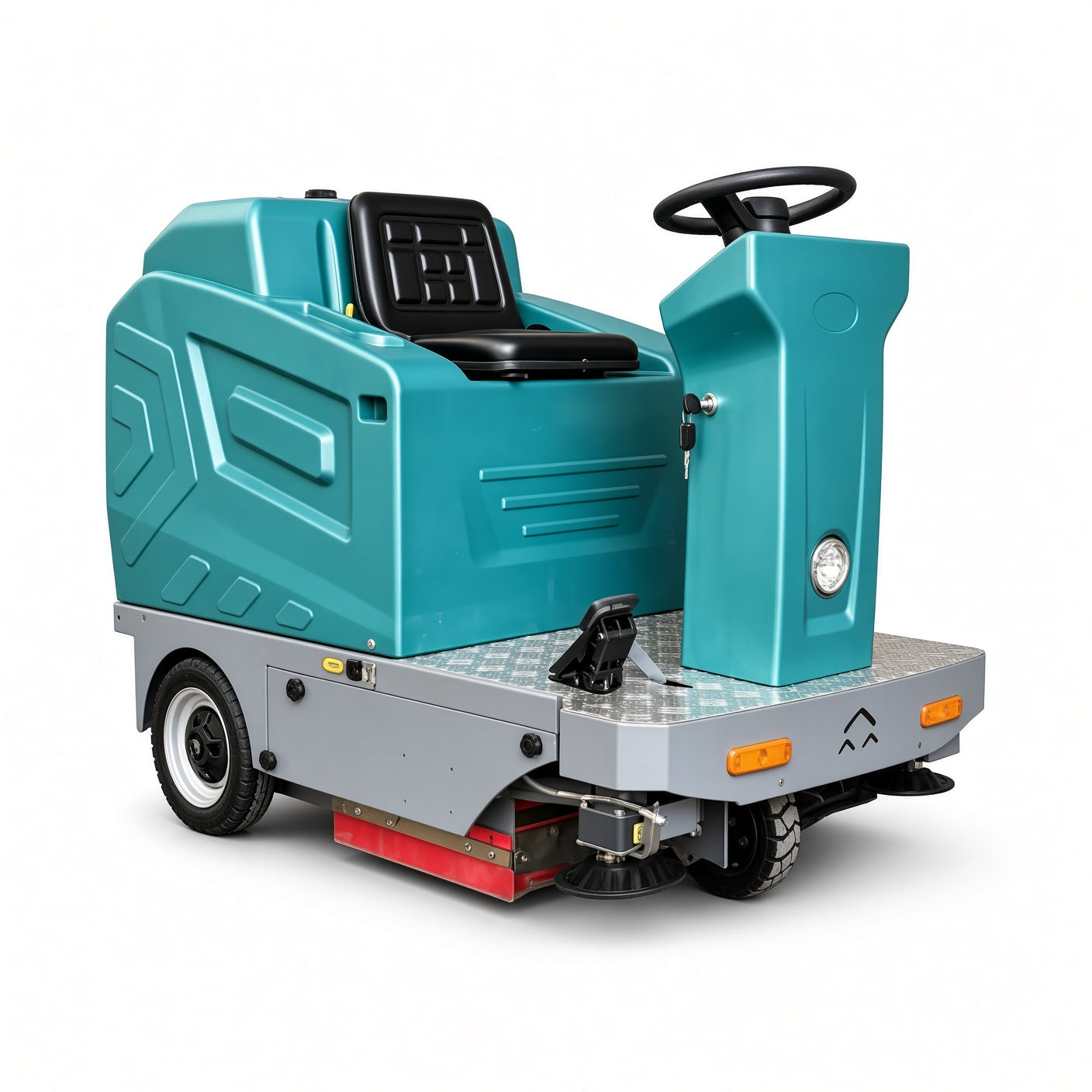 YX-1360A Electric Street Sweeper 1360mm Sweeping Width 8000㎡/h Efficiency 48V Drive Intelligent Control