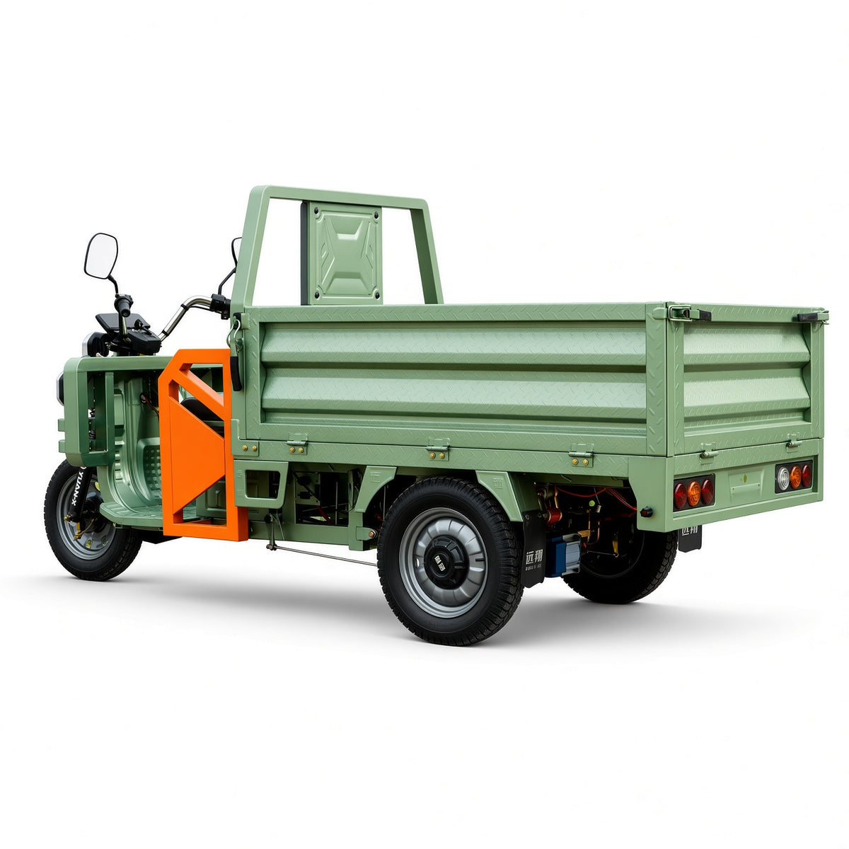 F9-150 Electric Cargo Tricycle 1.5m Speed Model 1000W 48V/60V 300kg Rated Load 800kg Max Load