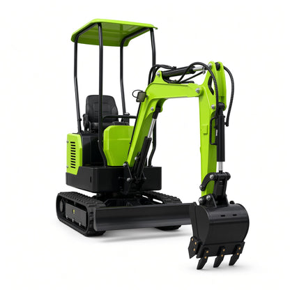 QH12-3 Mini Excavator Diesel Engine Max Digging Depth 1700mm for Narrow Space Operations