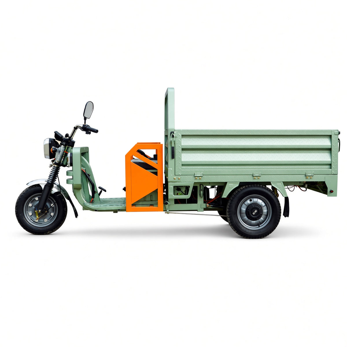 F9-150 Electric Cargo Tricycle 1.5m Speed Model 1000W 48V/60V 300kg Rated Load 800kg Max Load