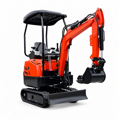 ME16 Mini Excavator 1000kg Diesel Engine Max Digging Depth 1800mm for Narrow Space Operations