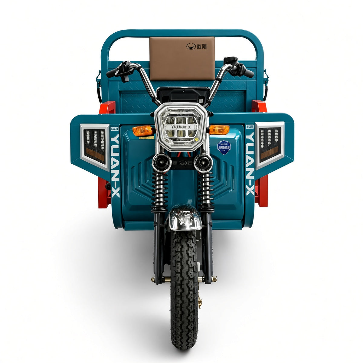 Bbzx-160 Benba Dump Electric Tricycle 1.6m 1200W Flat-Wire Motor 60V/72V 500kg Rated Load 1000kg Max Load