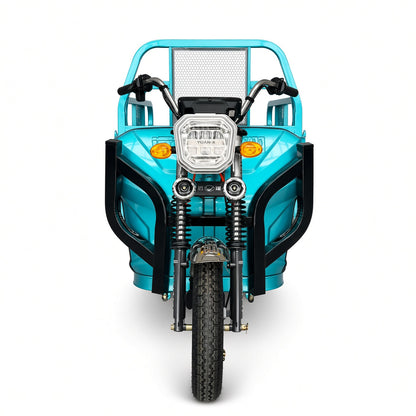 E6-160 Electric Cargo Tricycle 1.6m Speed Model 1200W 48V/60V 400kg Rated Load 800kg Max Load