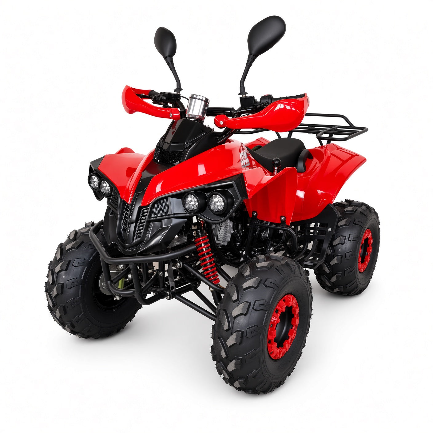125CC ATV Air-Cooled 4-Stroke 60km/h Top Speed Front Drum Rear Disc for Off-Road Use