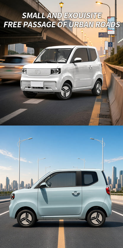 JM-7001 Electric Mini Car L7E 13kW Motor 11.52kWh LFP 145km Range 4-Seater 88km/h