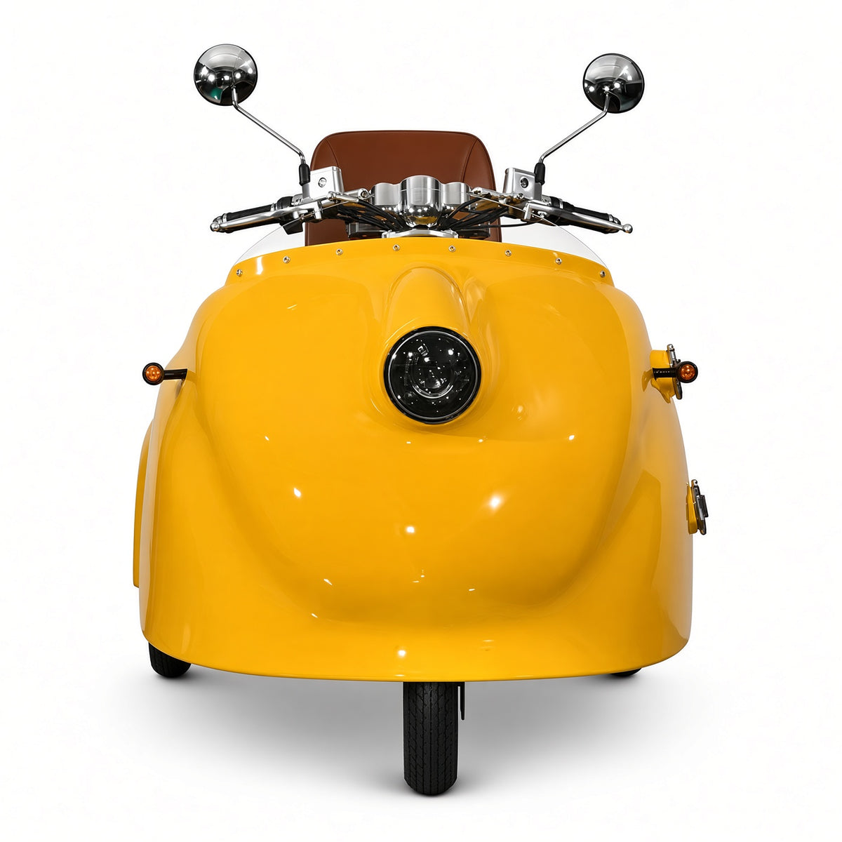 UNICORN Electric Sidecar Trike 60V 2kW Motor 100km Range 25-45km/h 2-Seater Leather Seats