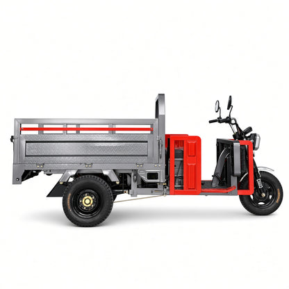 F4-160 Electric Cargo Tricycle 1.6m 1500W 60V/72V 600kg Rated Load 1000kg Max Load