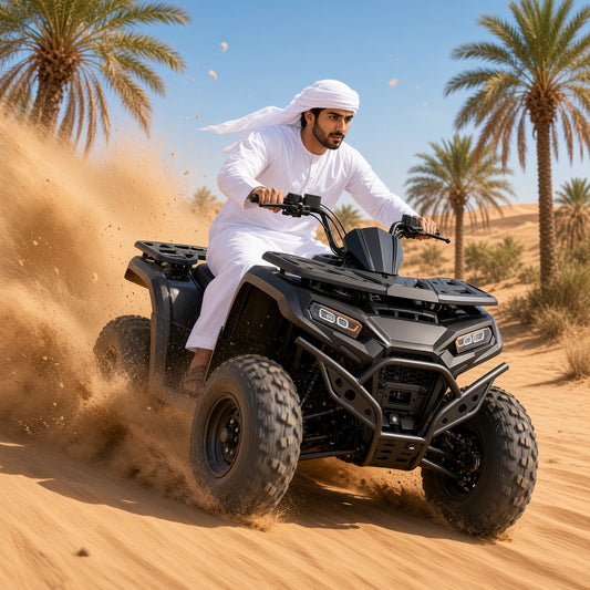 Gamma AS18 ATV 200cc Adult Quad 200cc 4-Stroke 75km/h Top Speed Hydraulic Disc Brake Electric + Kick Start