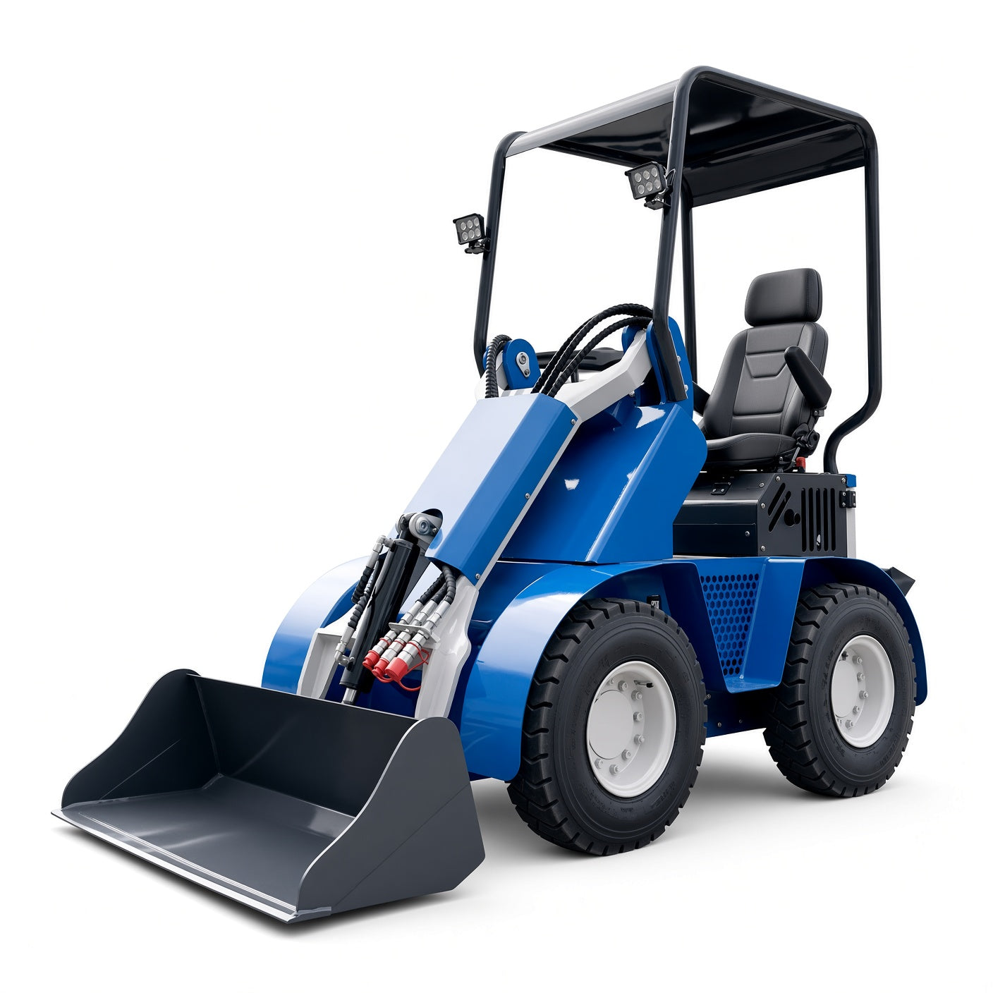 ME600 Forklift Loader Run Tong 420 Engine 1600kg Max Lifting Capacity 2350mm Working Height