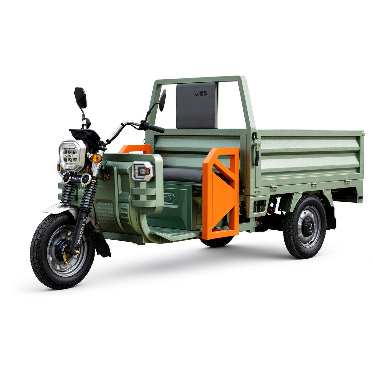 F9-150 Electric Cargo Tricycle 1.5m Speed Model 1000W 48V/60V 300kg Rated Load 800kg Max Load