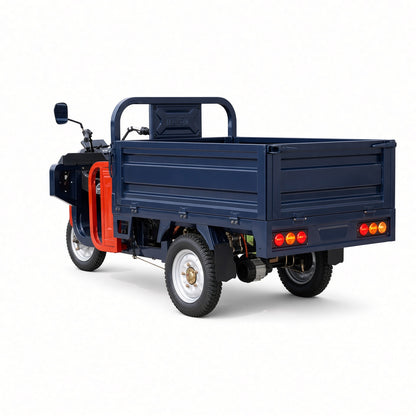 F13-180Z Dual-Beam Benba W Dump Electric Tricycle 1.8m 1800W Flat-Wire Motor 60V/72V 800kg Rated Load