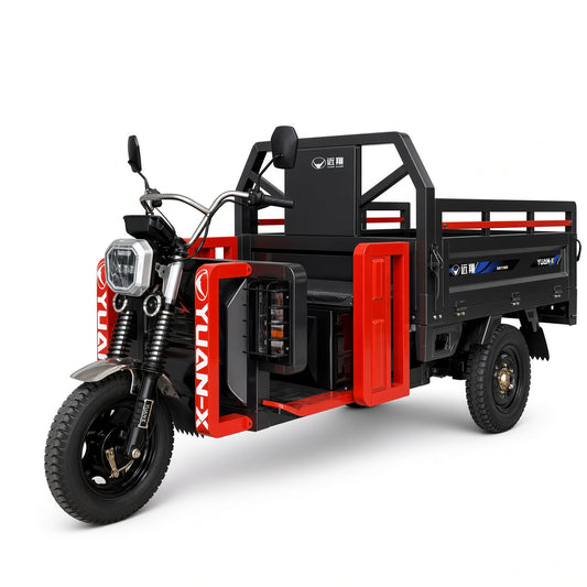 F4-160 Electric Cargo Tricycle 1.6m 1500W 60V/72V 600kg Rated Load 1000kg Max Load