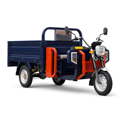 F13-180Z Dual-Beam Benba W Dump Electric Tricycle 1.8m 1800W Flat-Wire Motor 60V/72V 800kg Rated Load