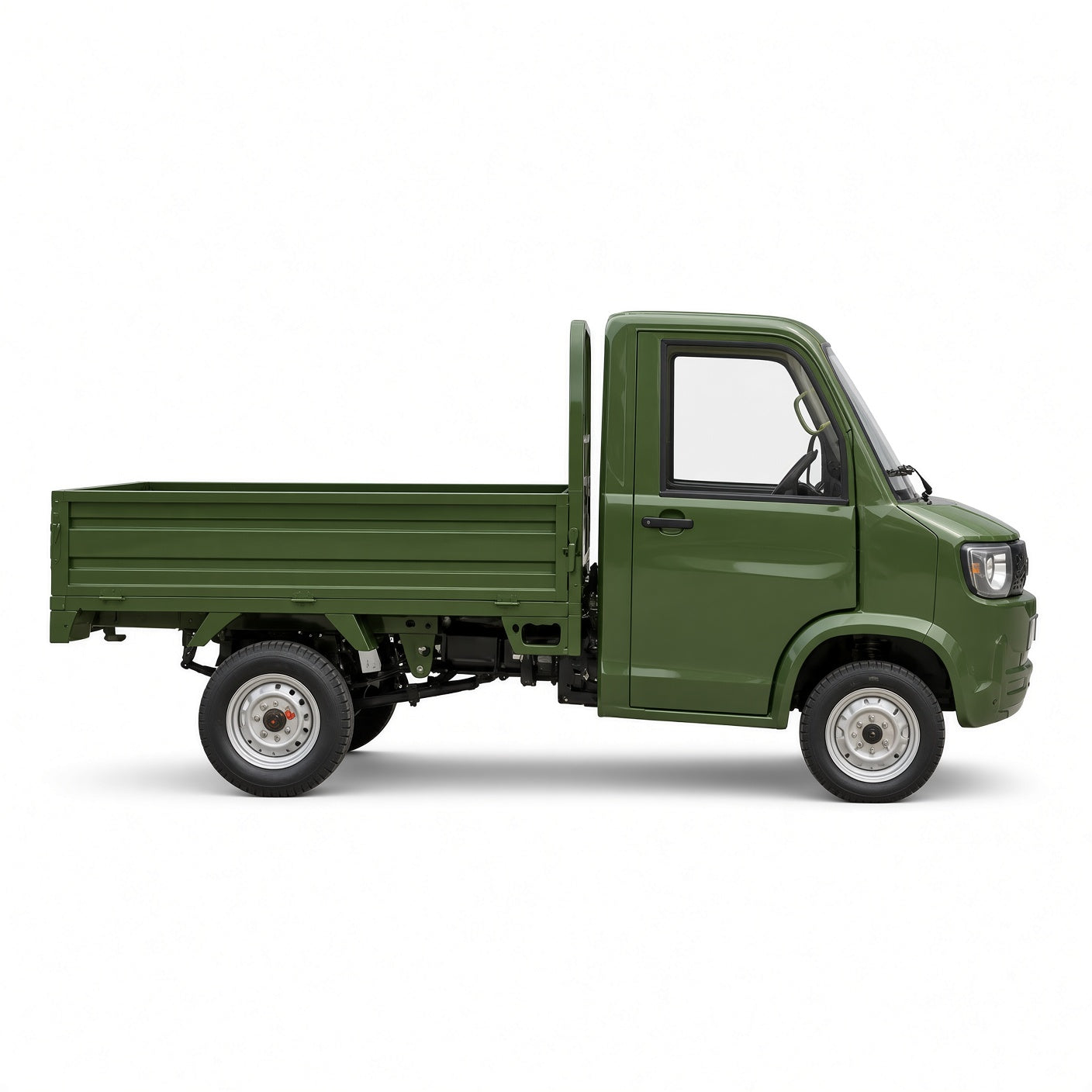 Ice Cream Pickup Electric Truck 60V/72V 2000W Motor 1000kg Load 1.8m Cargo Bed for Short-Distance Hauling