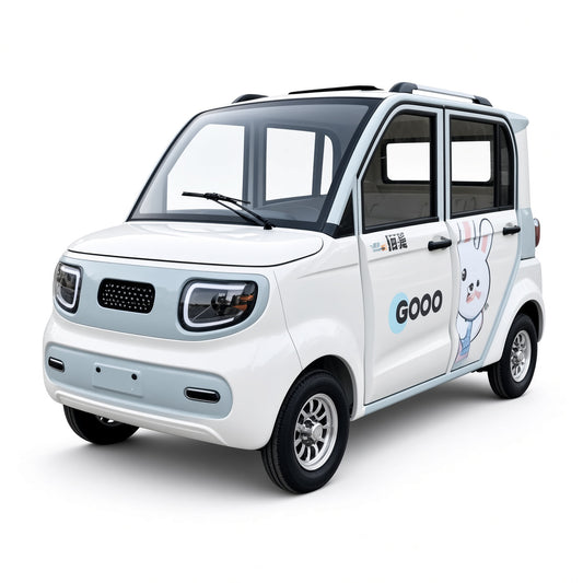 X6 4-Door 4-Seater Electric Mini Car 48V/60V 1000W Motor 80-100km Range for Community Travel