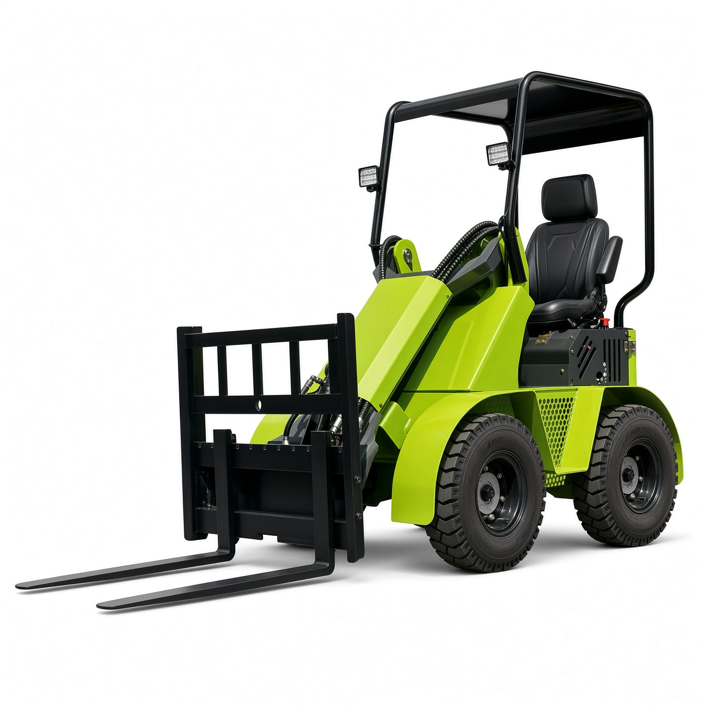 ME600 Forklift Loader Run Tong 420 Engine 1600kg Max Lifting Capacity 2350mm Working Height