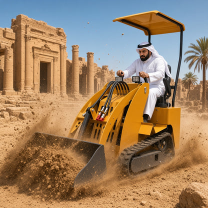 ME275 Tracked Loader Run Tong 420 Gasoline Engine Max Working Height 1600mm 200kg Lifting Capacity Mini excavator