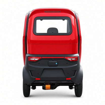 EV5 Electric Mini Car L6E 2.2kW Motor 60V Lead-Acid/NCM 65-70km Range 2-3 Seater 45km/h