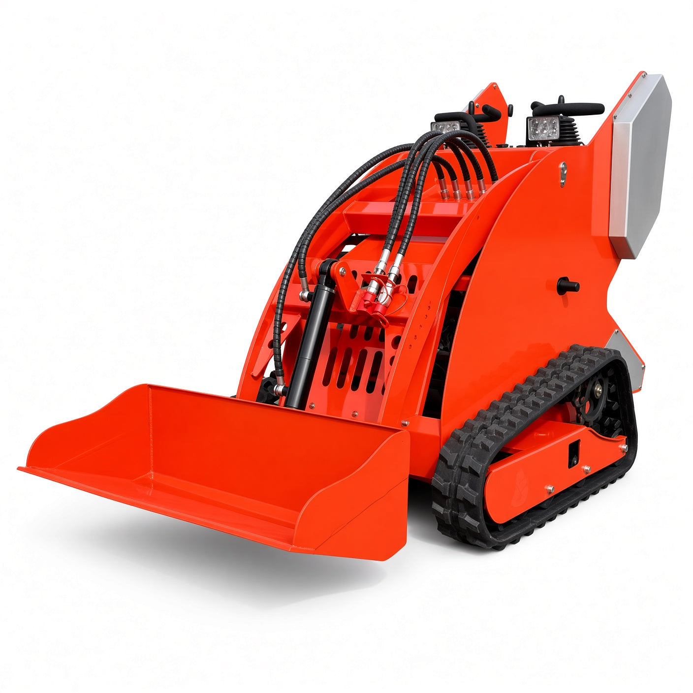 ME280 Tracked Loader Runtong 420 Gasoline Engine Max Pin Height 1800mm 500kg Load Capacity Mini excavator
