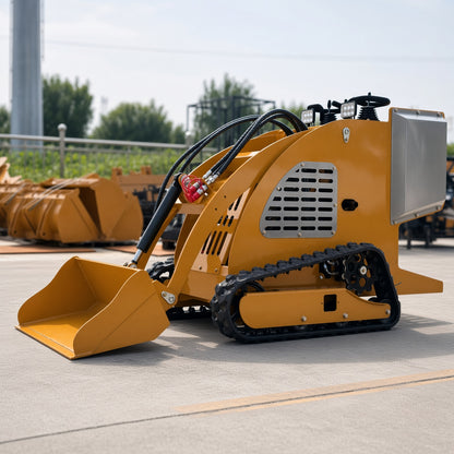ME280 Tracked Loader Gasoline Engine Max Pin Height 1800mm 500kg Load Capacity for Multi-Scenario Ope Mini excavator