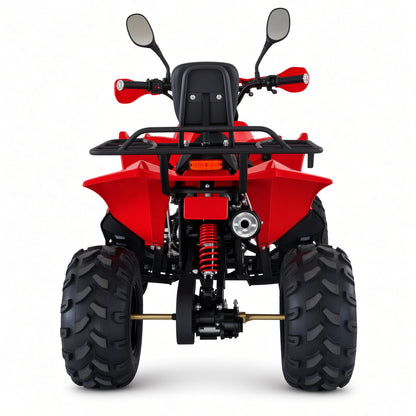 125CC ATV Air-Cooled 4-Stroke 60km/h Top Speed Front Drum Rear Disc for Off-Road Use
