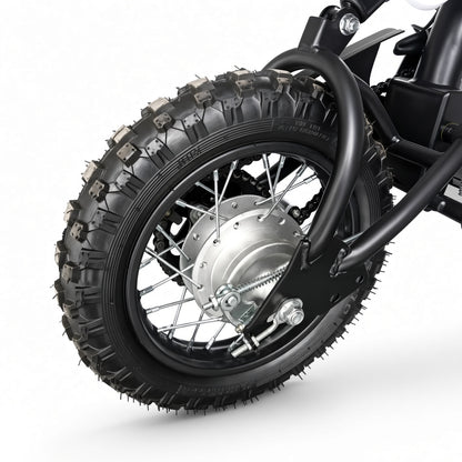 MS02 72cc Dirt Bike 72cc 4-Stroke 50km/h Top Speed Hydraulic Disc Brake Electric Start for Youth