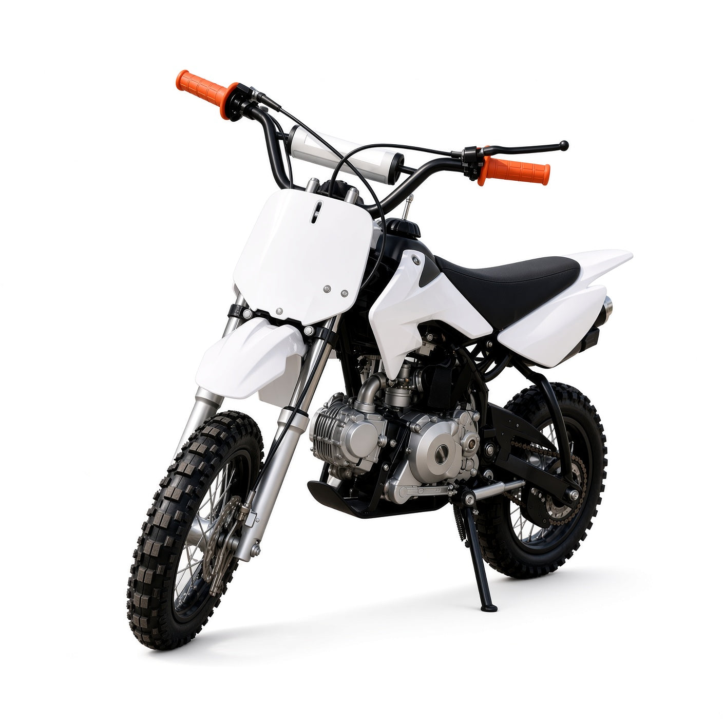 MS02 72cc Dirt Bike 72cc 4-Stroke 50km/h Top Speed Hydraulic Disc Brake Electric Start for Youth