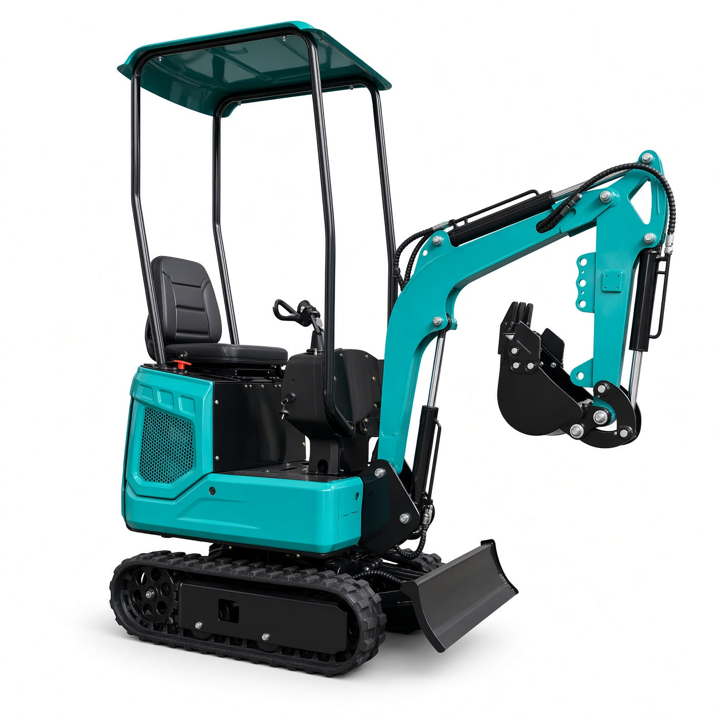 ME08 Mini Excavator Diesel Engine Max Digging Depth 1300mm for Narrow Space Operations