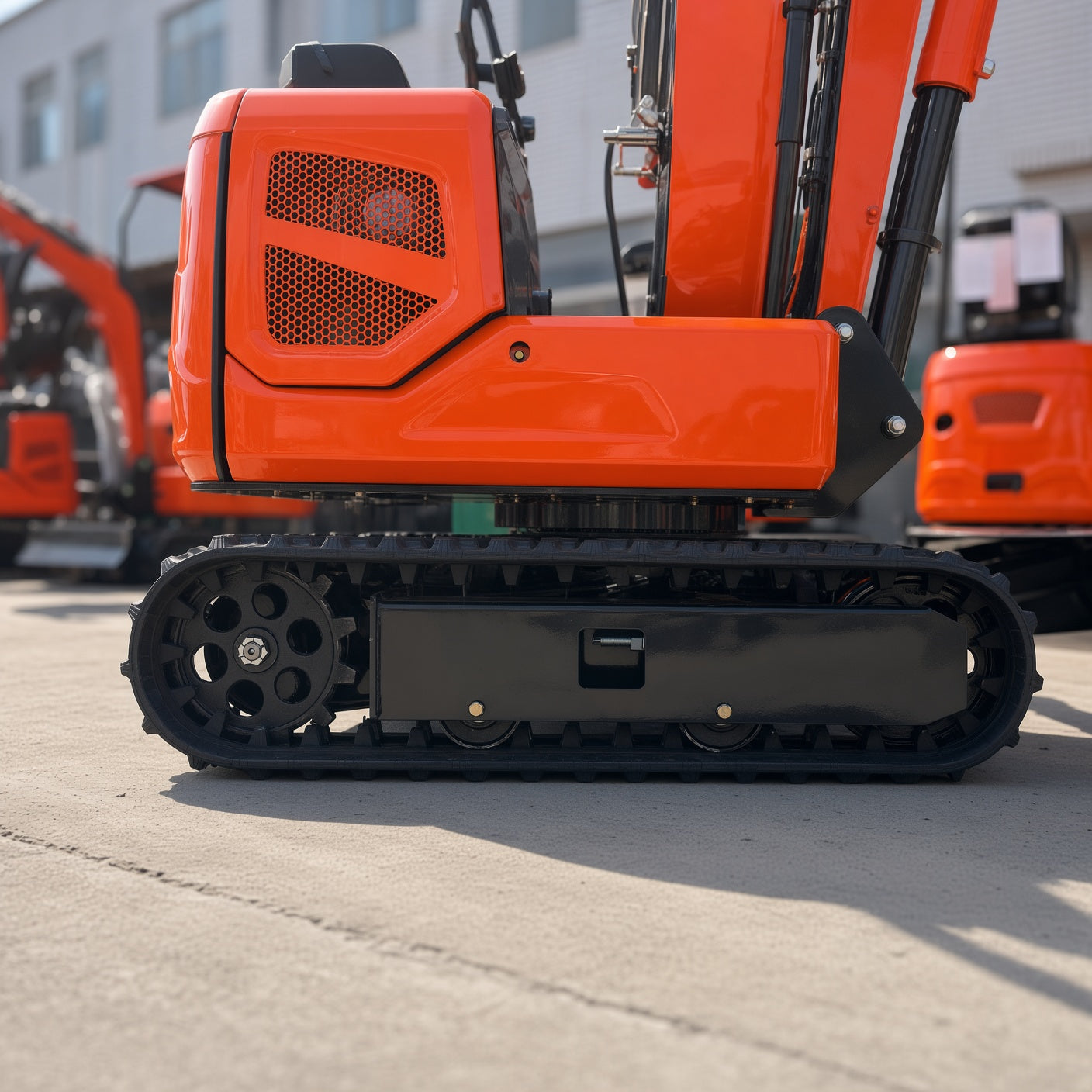 XZ12 Mini Excavator 760kg Diesel Engine Max Digging Depth 1700mm for Narrow Space Operations