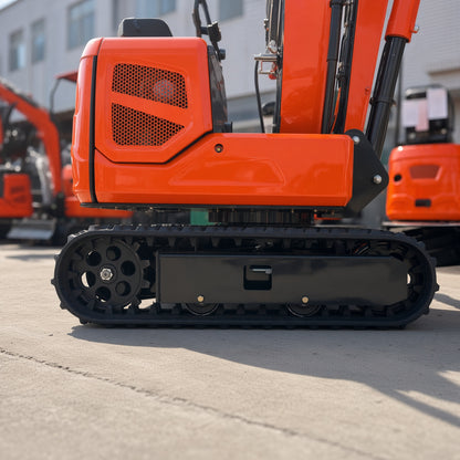 XZ12 Mini Excavator 760kg Diesel Engine Max Digging Depth 1700mm for Narrow Space Operations